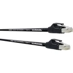 Síťový kabel RJ45 Cordial CSE 1 HH 5, CAT 5, S/UTP, 1.00 m, černá