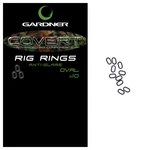 Gardner kroužky covert oval rig rings 10 ks