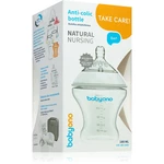 BabyOno Take Care kojenecká láhev anti-colic 0m+ 180 ml