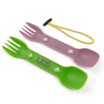 UCO Gear Set 2 ks UCO ECO Utility Spork - Green & Lavender