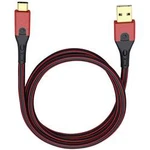 USB 3.0 kabel Oehlbach USB Evolution C3 9441, 1.00 m, červená/černá