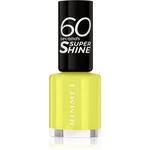 Rimmel 60 Seconds Super Shine lak na nehty odstín 155 Beach Breeze Please 8 ml