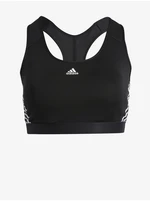 Čierna športová podprsenka adidas Performance