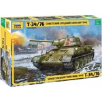 Zvezda Model Kit tank T-34_76 mod.1942 1:35