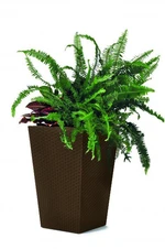 Kvetináč RATTAN PLANTER 53x53x73 cm