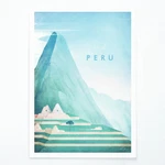 Plagát Travelposter Peru, A2