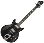 Hagstrom Alvar Black Semiakustická gitara