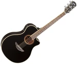 Yamaha APX 700II BL Black Chitară electro-acustică Jumbo