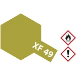 Tamiya akrylová farba khaki (matná) XF-49 sklenená nádoba 23 ml