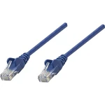 Intellinet 733533 RJ45 sieťové káble, prepojovacie káble CAT 6 S/FTP 3.00 m modrá pozlátené kontakty 1 ks