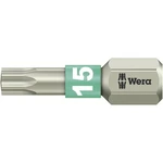 Wera 3867/1 TS TX 15 X 25 MM 05071033001 bit Torx T 15 nerezová ocel  D 6.3 1 ks