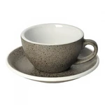 Cappuccino-Tasse mit Untertasse Loveramics „Egg Granite“, 200 ml