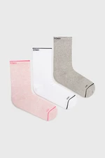 Ponožky Calvin Klein dámske, ružová farba, 701218766