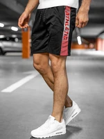 Pantaloni scurți de training negri Bolf KS2577