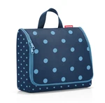 Toaletní taštička Reisenthel Toiletbag XL Mixed dots blue