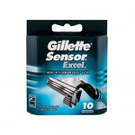 Gillette Sensor Excel 10 ks náhradné ostrie pre mužov