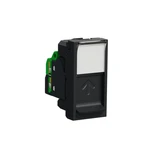 Schneider Electric Nová Unica datová zásuvka RJ45 kat.6 UTP antracit NU341454 1modul