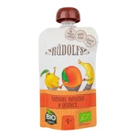 Příkrm mango, banán, kdoule - kapsička 110 g BIO   RUDOLFS