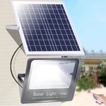 44/170LED Solar Wall Lights Outdoor Waterproof Infrared Garden Lamp Remote control waterproof timing induction light