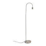 Stojacia lampa v striebornej farbe Bahne & CO Funky, výška 150 cm