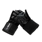 Gymbeam dámske fitness rukavice guard black l čierna