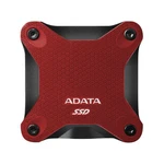 A-Data SSD SD600Q, 480GB, USB 3.2 - sebesség 440/430 MB/s (ASD600Q-480GU31-CRD), Red