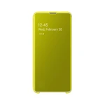 Tok Samsung Clear View Cover EF-ZG970CYE Samsung Galaxy S10e - G970F, Yellow