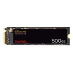 Sandisk SSD Extreme Pro, 500GB, NVMe 3D M.2 - sebesség 3400/2500 MB/s (SDSSDXPM2-500G-G25)