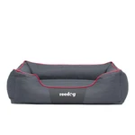 Pelíšek pro psa Reedog Comfy Grey & Red - L