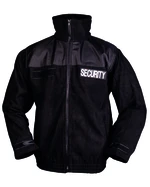 SECURITY fleecová bunda Mil-Tec® - černá (Velikost: 3XL)