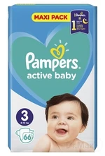 PAMPERS active baby Maxi Pack 3 Midi