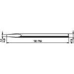 Ersa 082KD spájkovací hrot dlátová forma, ERSADUR Veľkosť hrotov 4.8 mm  obsah, množstvo obsiahnutého obsahu na objednan