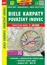 SC 481 Biele Karpaty, Považský Inovec 1:40 000