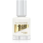 Max Factor Miracle Pure dlhotrvajúci lak na nechty odtieň 155 Coconut Milk 12 ml