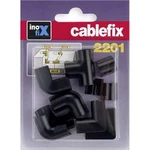 Kabelová lišta cablefix 3210_schwarz, spojení dosedacích míst, 10 ks, černá