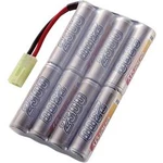 Akupack NiMH Conrad Energy AA,9,6 V, 2300 mAh, Stick, Mini-Tamiya