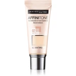 MAYBELLINE NEW YORK Affinitone hydratační make-up odstín 02 Light Porcelain 30 ml