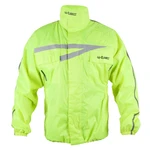 Moto pláštěnka W-TEC Rainy  fluo žlutá  4XL