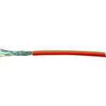 Ethernetový síťový kabel CAT 7 S/FTP Kash 70I042, 4 x 2 x 0.12 mm², oranžová, metrové zboží