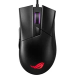 Myš Asus ROG Gladius II Core (90MP01D0-B0UA00) čierna počítačová myš • optický senzor • rozlíšenie 6 200 DPI • 6 tlačidiel • osvetlenie Aura Sync RGB 