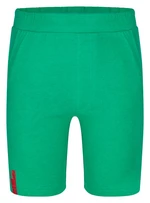 Green boys' tracksuit shorts LOAP BOOVID