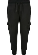 Fitted Cargo Boys' Sweatpants - Black