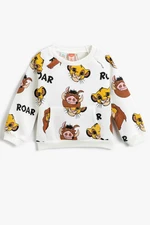 Koton The Lion King Printed Sweatshirt Licensed