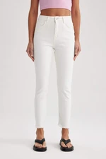 DEFACTO Cropped Hem Jean Ankle Length Trousers