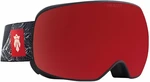 Majesty The Force Spherical Magnetic Black/Xenon HD Red Garnet + Xenon HD Rose Revo Okulary narciarskie