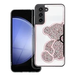 Zadní kryt TEDDY BEAR Case pro Samsun Galaxy S21 FE, růžová