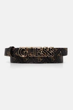 Pásek Guess VICTORIA dámský, hnědá barva, BW9167 P4220