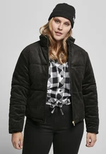 Women's corduroy jacket black