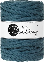 Bobbiny 3PLY Macrame Rope 9 mm 30 m Peacock Blue Cable