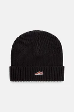 Bavlnená čiapka Puma Classics Graphic Short Beanie čierna farba, bavlnená, 025680